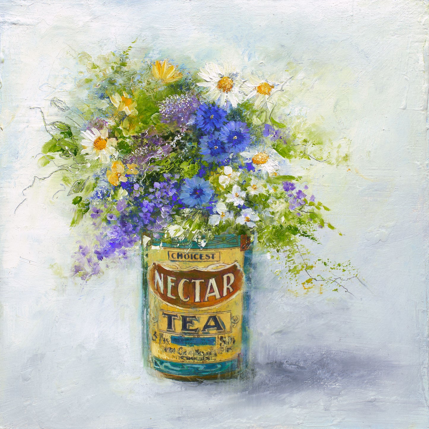 Tea and Flowers