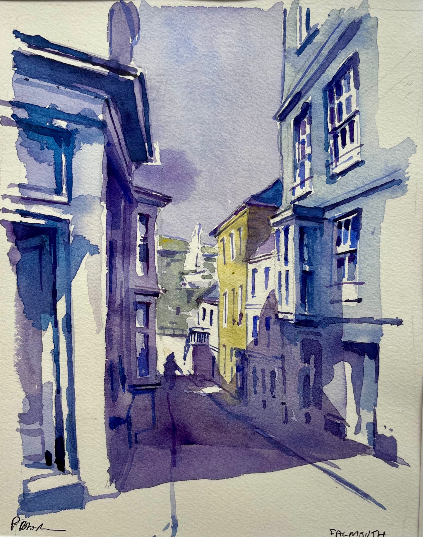 Quay St Evening Falmouth