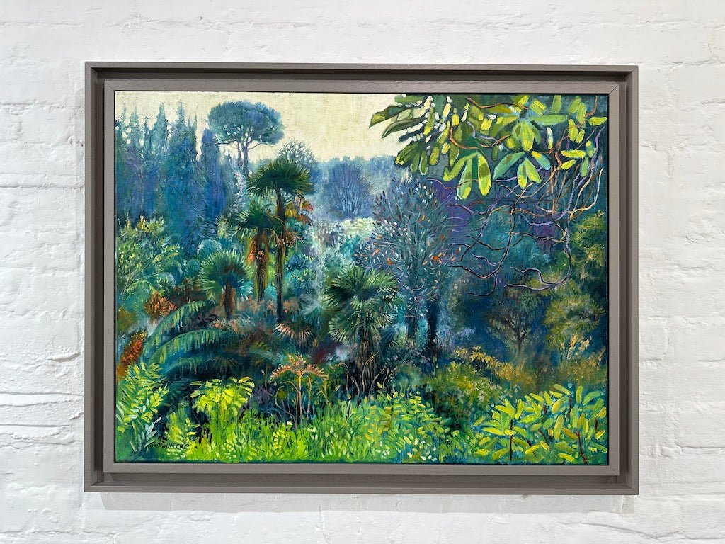 A Cornish Garden, Trebah - Sarah Wimperis - Beside The Wave
