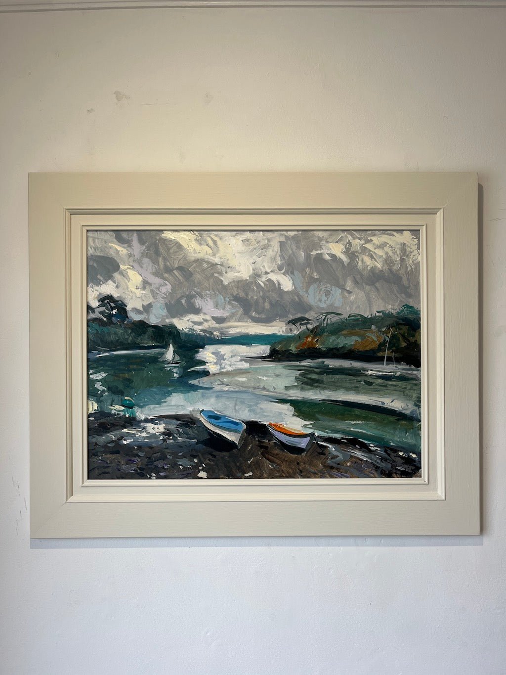 A Pause Between the Showers, Port Navas - Andrew Tozer - Beside The Wave