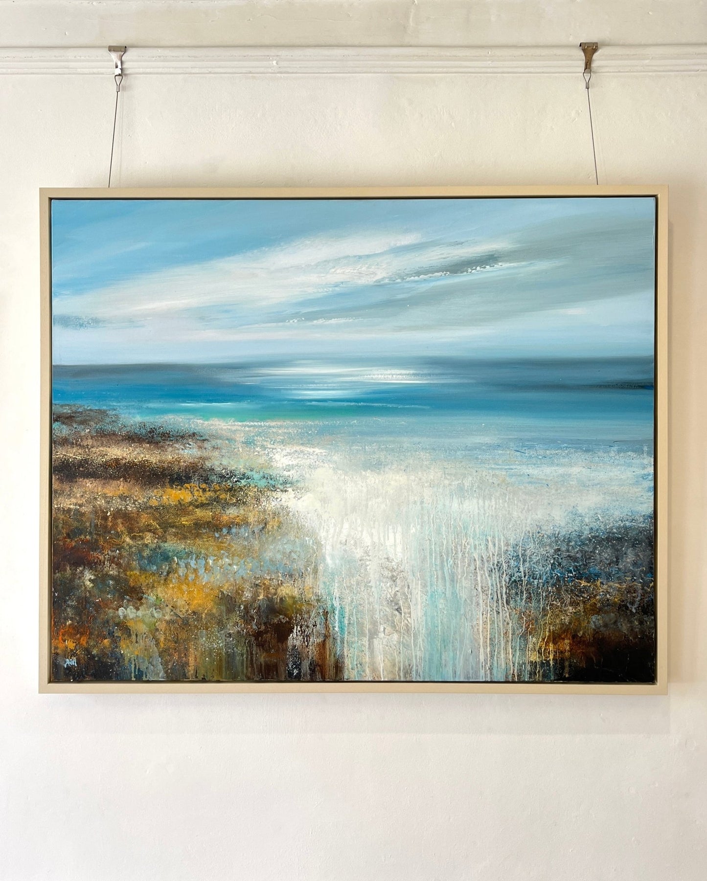 Abstract Colour and Light - Amanda Hoskin - Beside The Wave