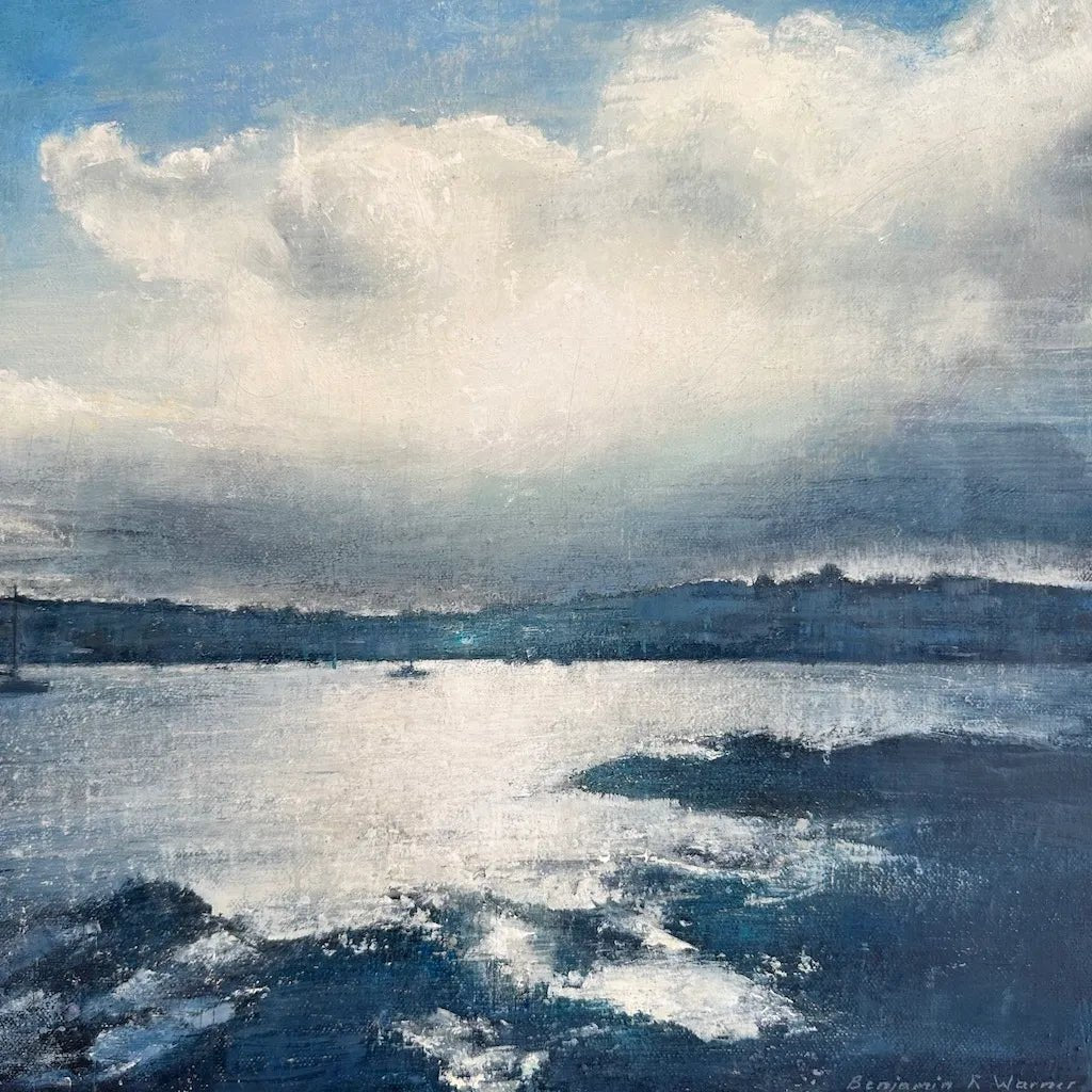 Afternoon Towards Falmouth from Flushing - Benjamin Warner - Beside The Wave
