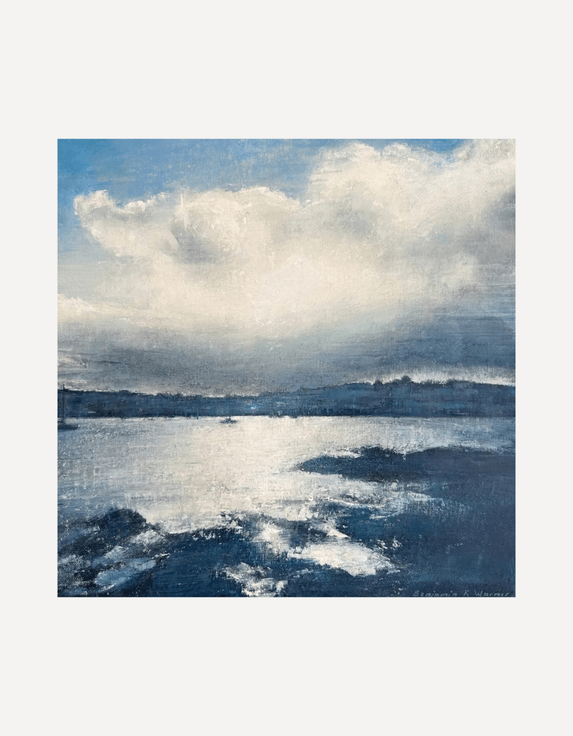 Afternoon Towards Falmouth from Flushing - Benjamin Warner - Beside The Wave
