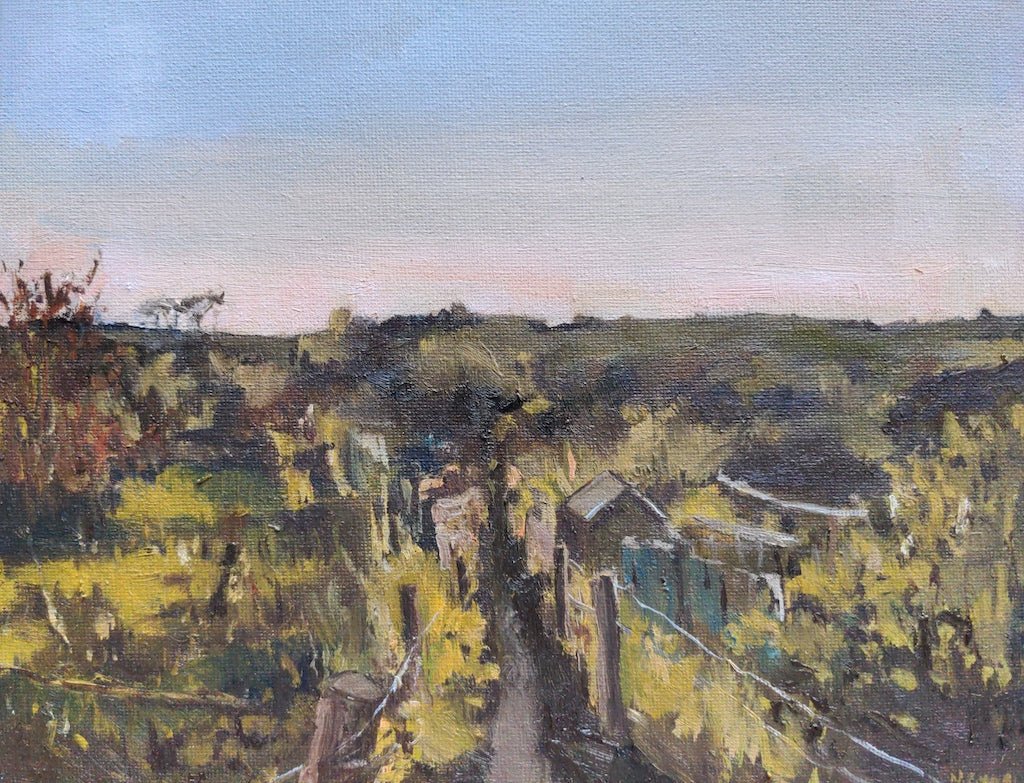 Allotment Path - Nancy Crewe - Beside The Wave