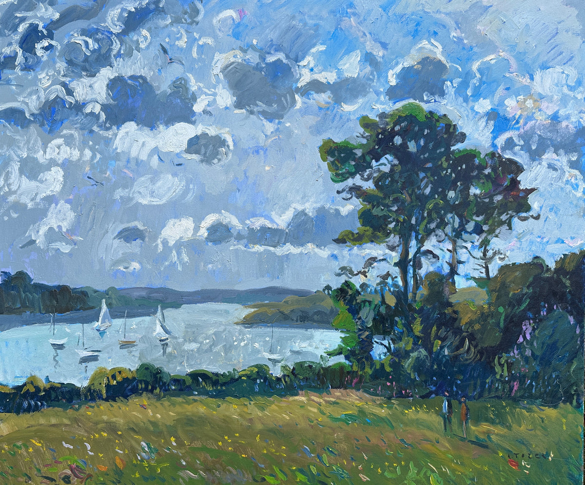 Summer Day up the Helford River