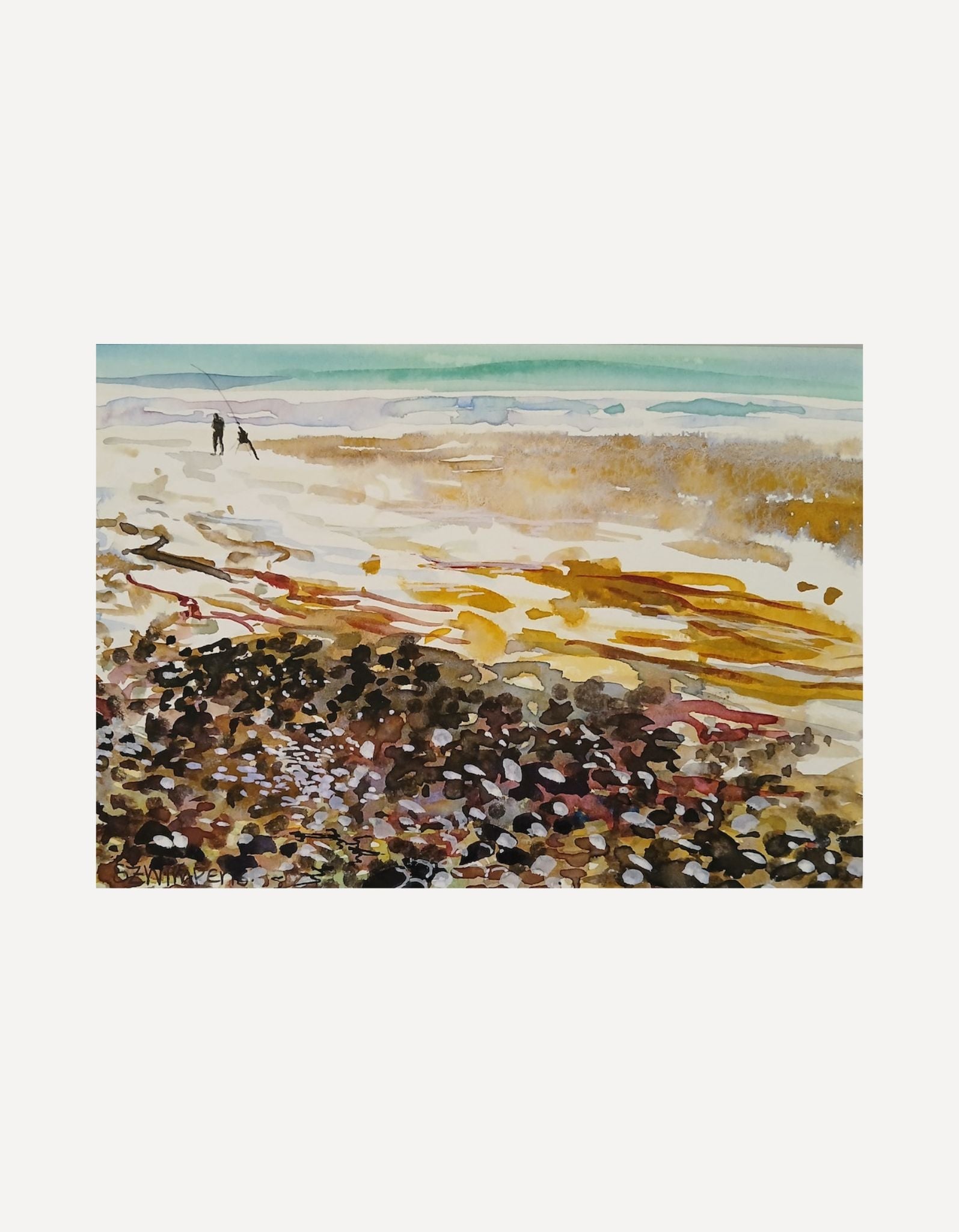 Beach Casting - Sarah Wimperis - Beside The Wave