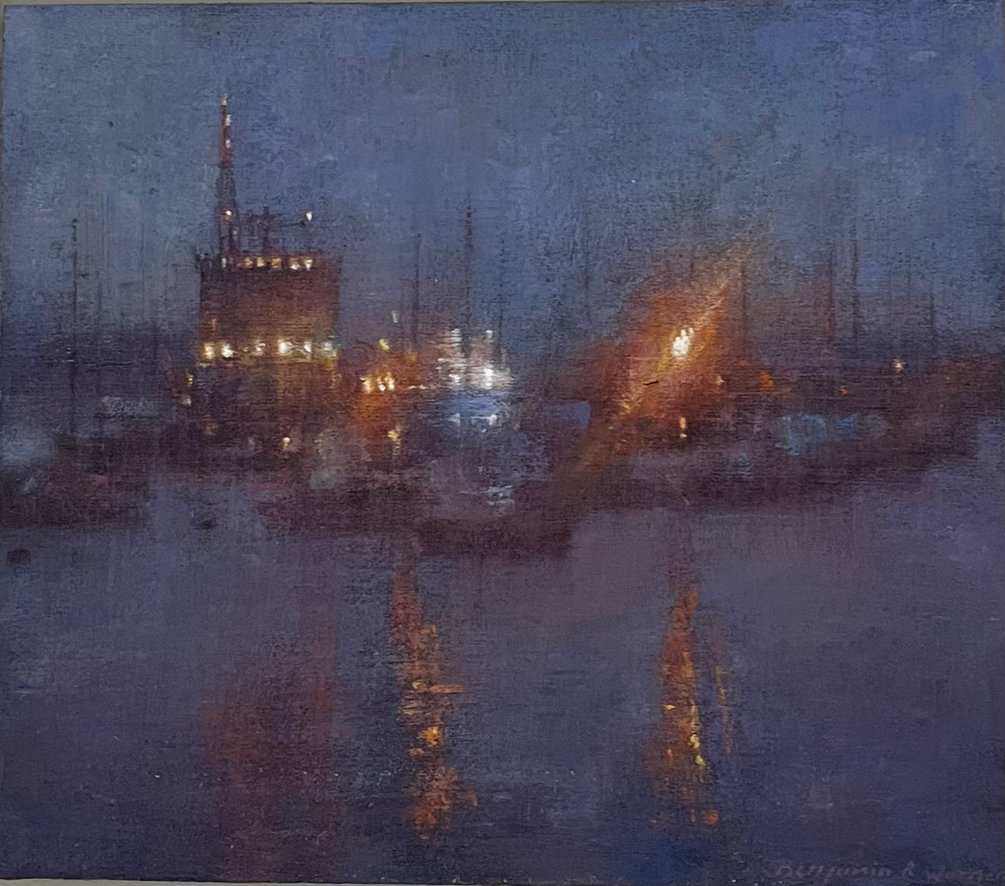Nocturne, Falmouth Docks