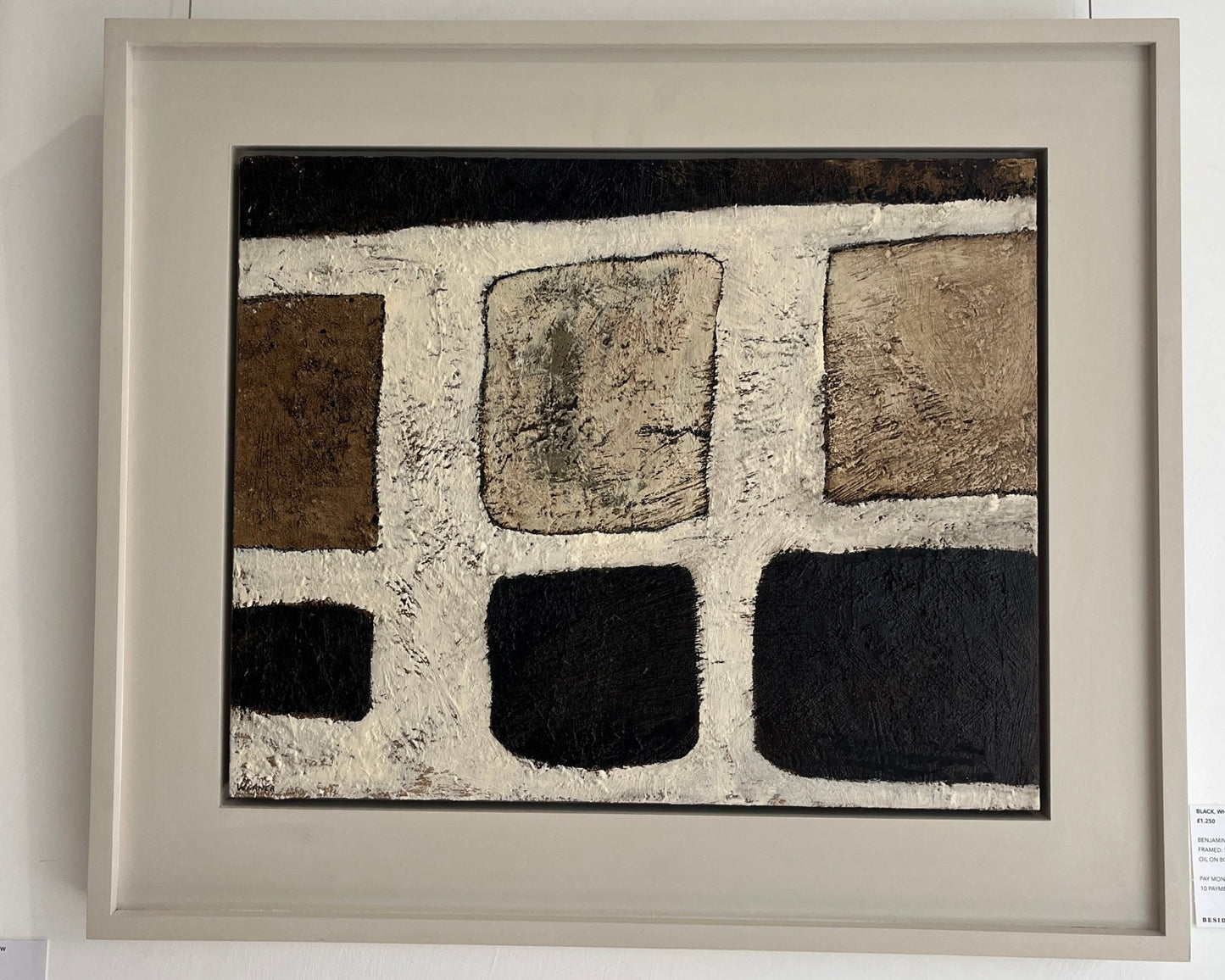 Black, White and Umber - Benjamin Warner - Beside The Wave