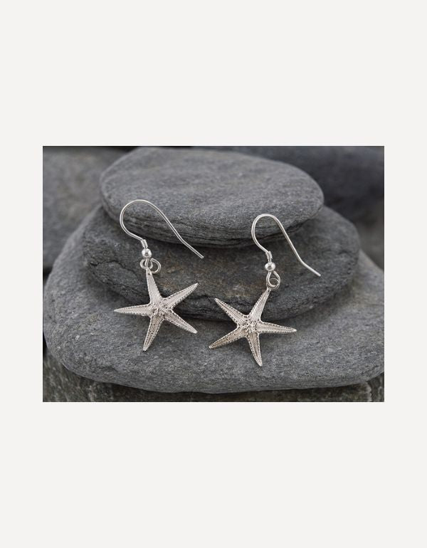 Caribbean Starfish Drop Earrings - Emily Nott - Bower - Beside The Wave