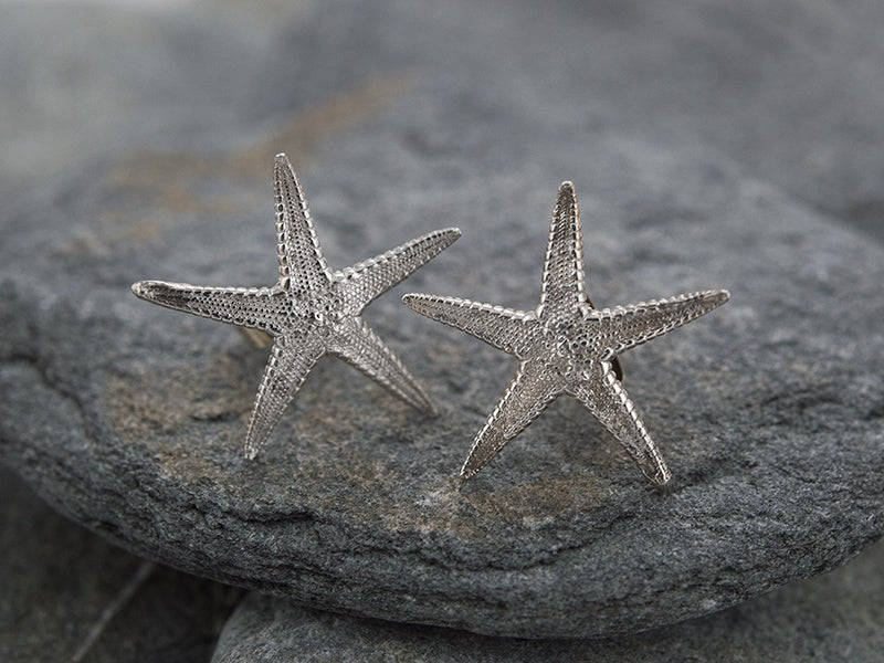 Caribbean Starfish Stud Earrings - Emily Nott - Bower - Beside The Wave