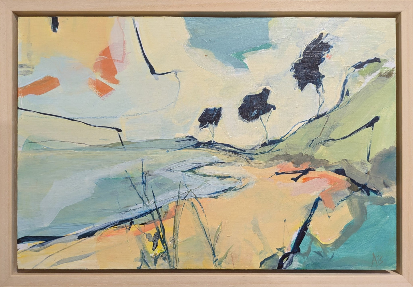 Colours of Summer-Aisleigh Anne-Beside The Wave