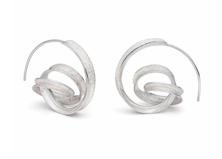 Complex Curl Earrings - Stephanie Johnson - Beside The Wave