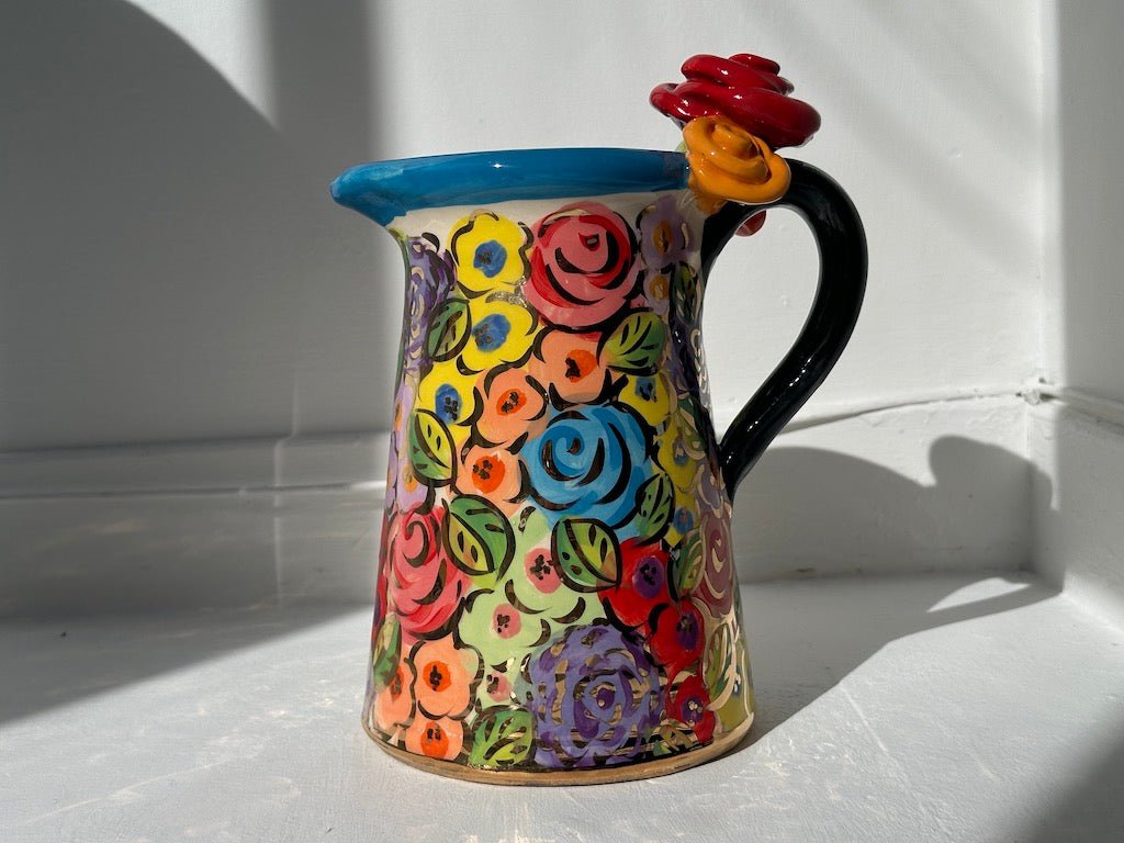 Conical Rose Jug - Mary - Rose Young - Beside The Wave
