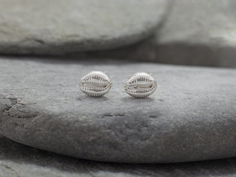 Cowrie Bay Stud Earrings - Emily Nott - Bower - Beside The Wave