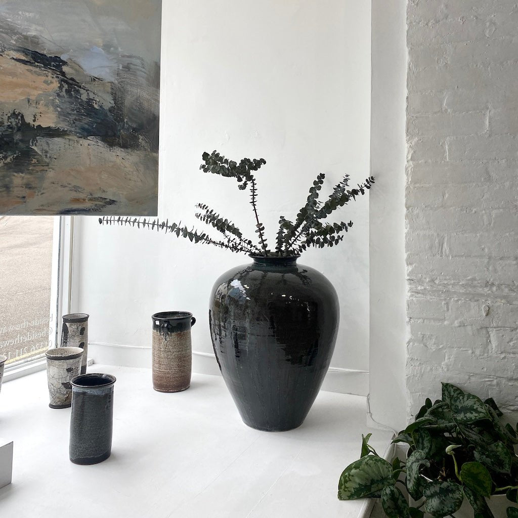 Extra Large Tsubo Jar - Andrew Knee - Beside The Wave