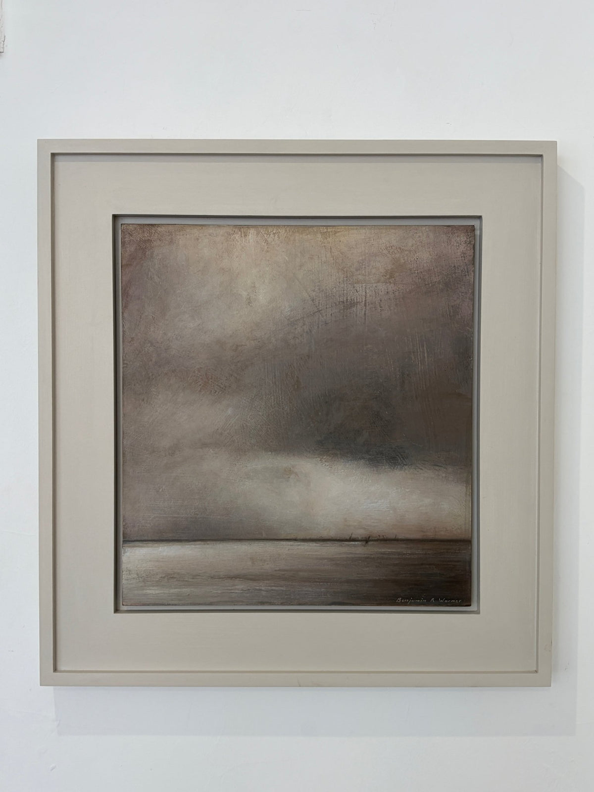 Falmouth Bay, Approaching Rain-Benjamin Warner-Beside The Wave