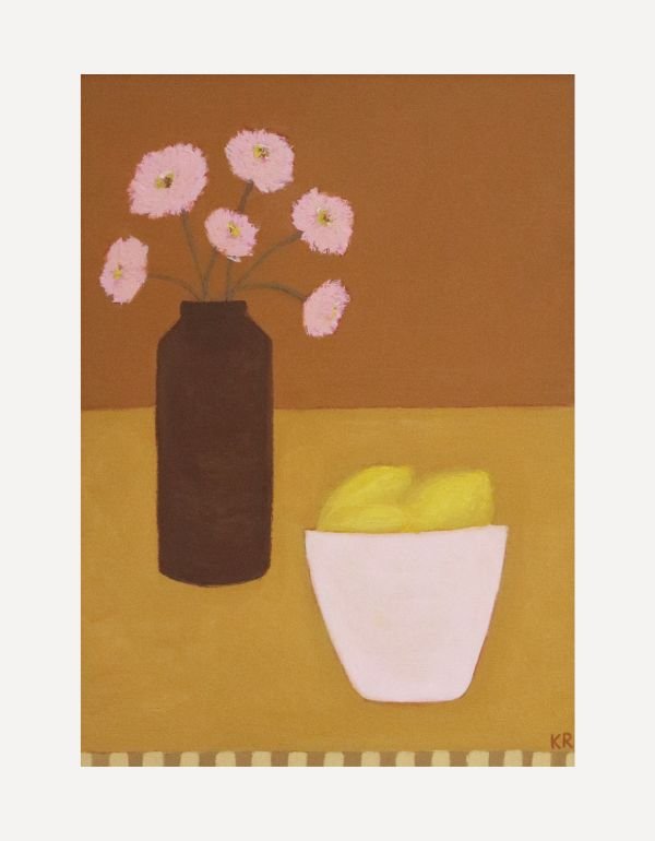 Flowers and Lemons - Katie Roberts - Beside The Wave