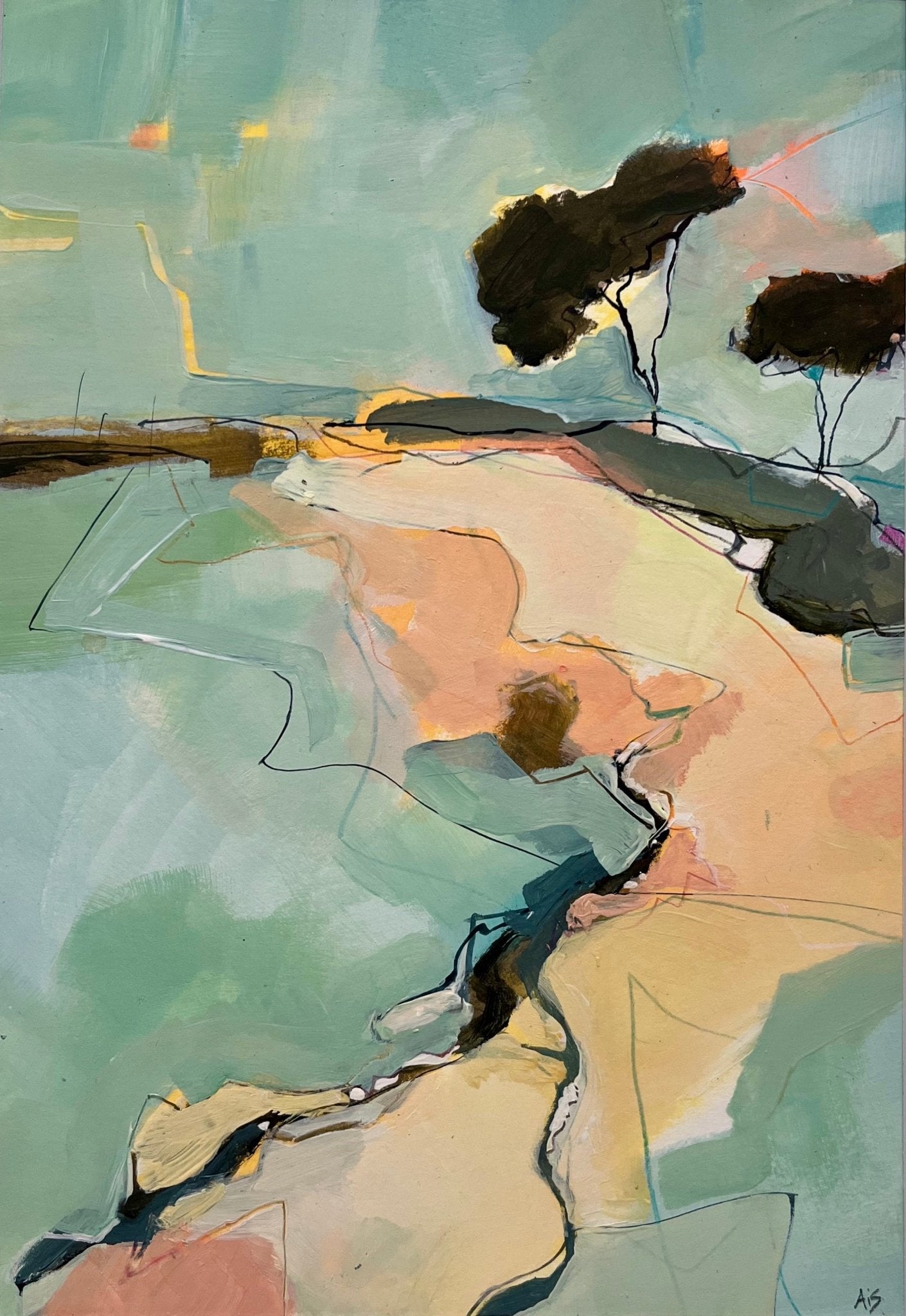 Flushing Beach Trees - Aisleigh Anne - Beside The Wave