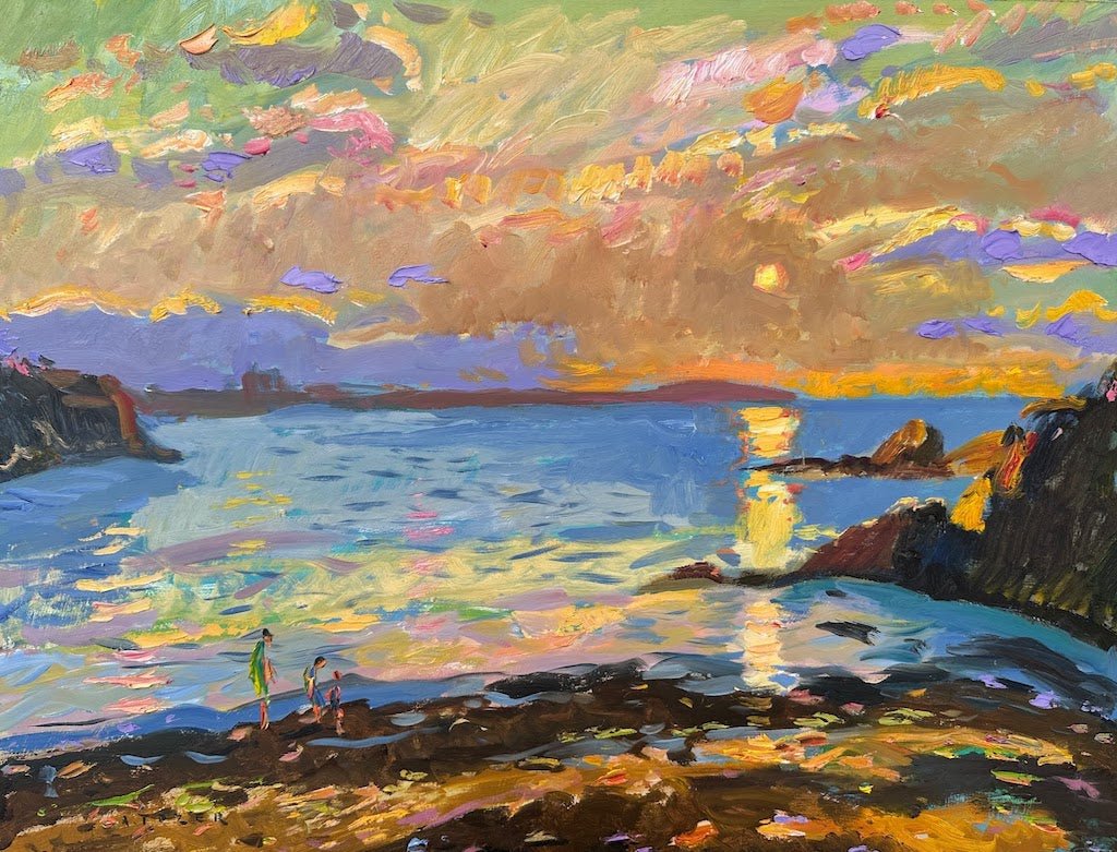Glorious Colours at Maenporth - Andrew Tozer - Beside The Wave