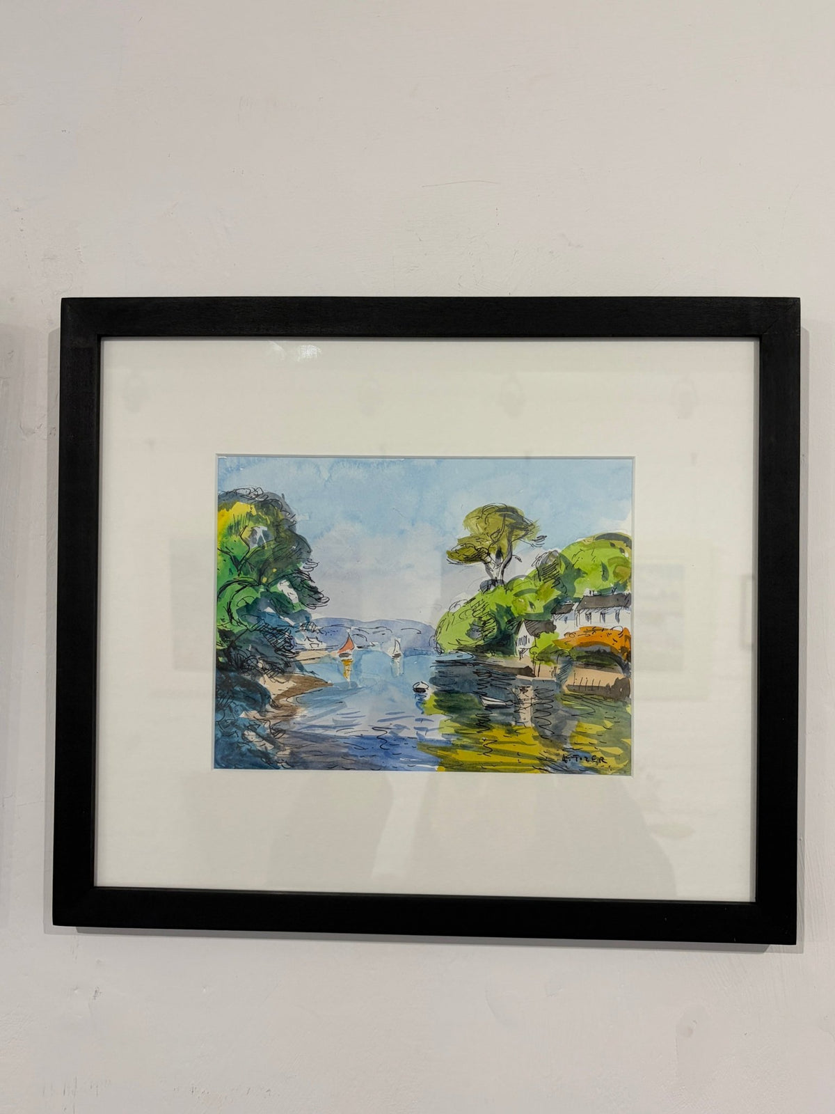 Glorious Sunshine at Helford Village-Andrew Tozer-Beside The Wave