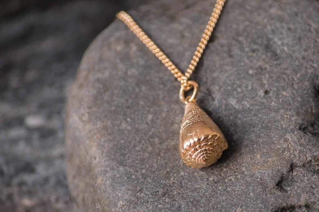 Gold Caribbean Conch Charm - Emily Nott - Bower - Beside The Wave