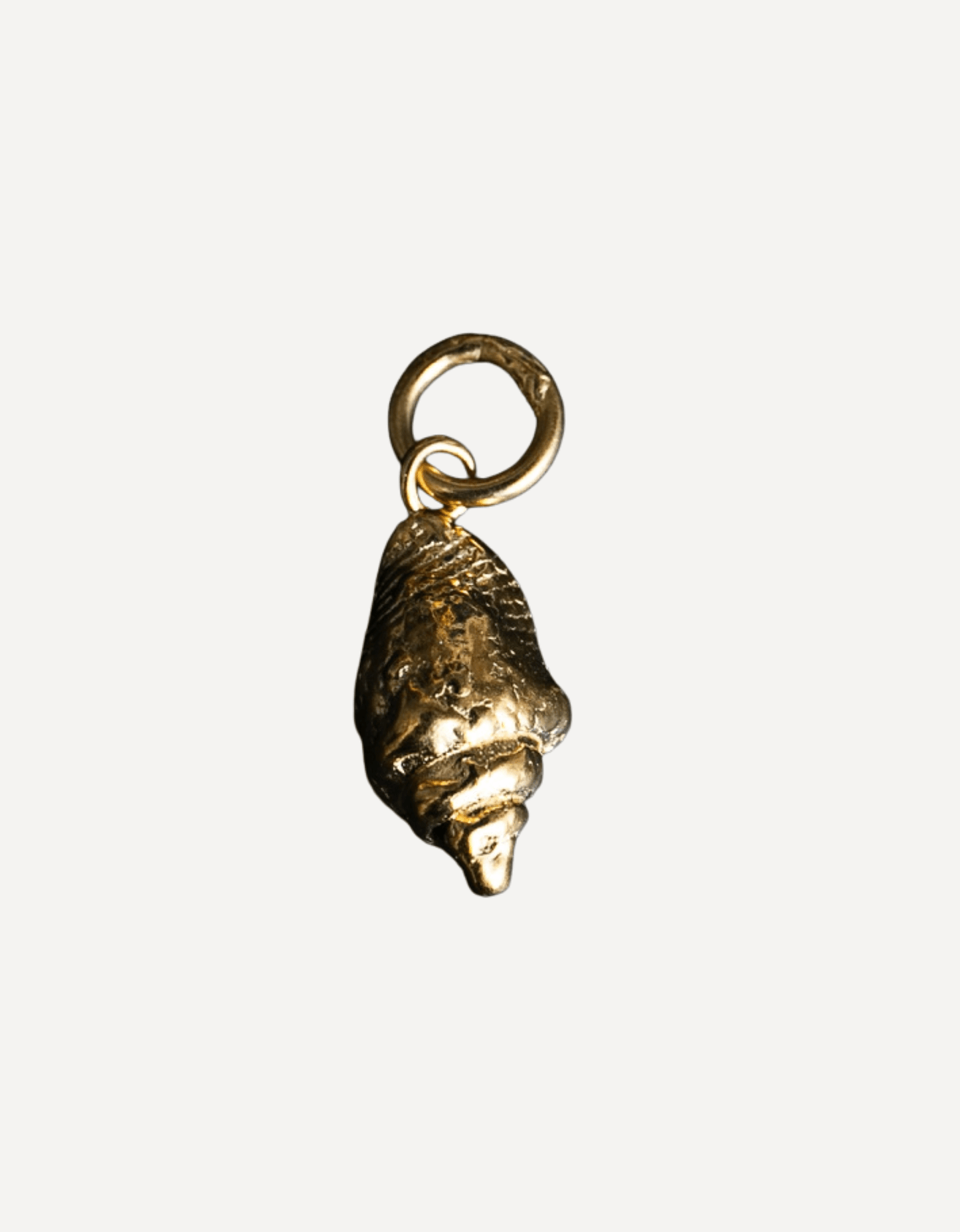 Gold Plated Cornish Whelk Charm - Emily Nott - Bower - Beside The Wave