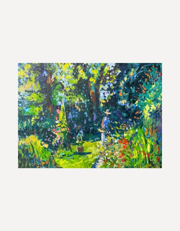 Hot Summer Day in the Garden - Andrew Tozer - Beside The Wave