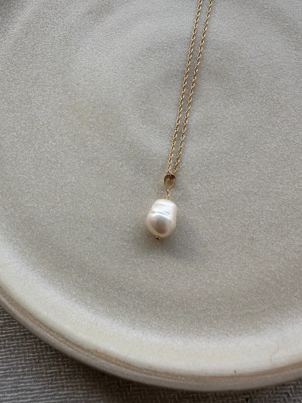 Ivory Baroque Necklace - Cat Birch - Beside The Wave