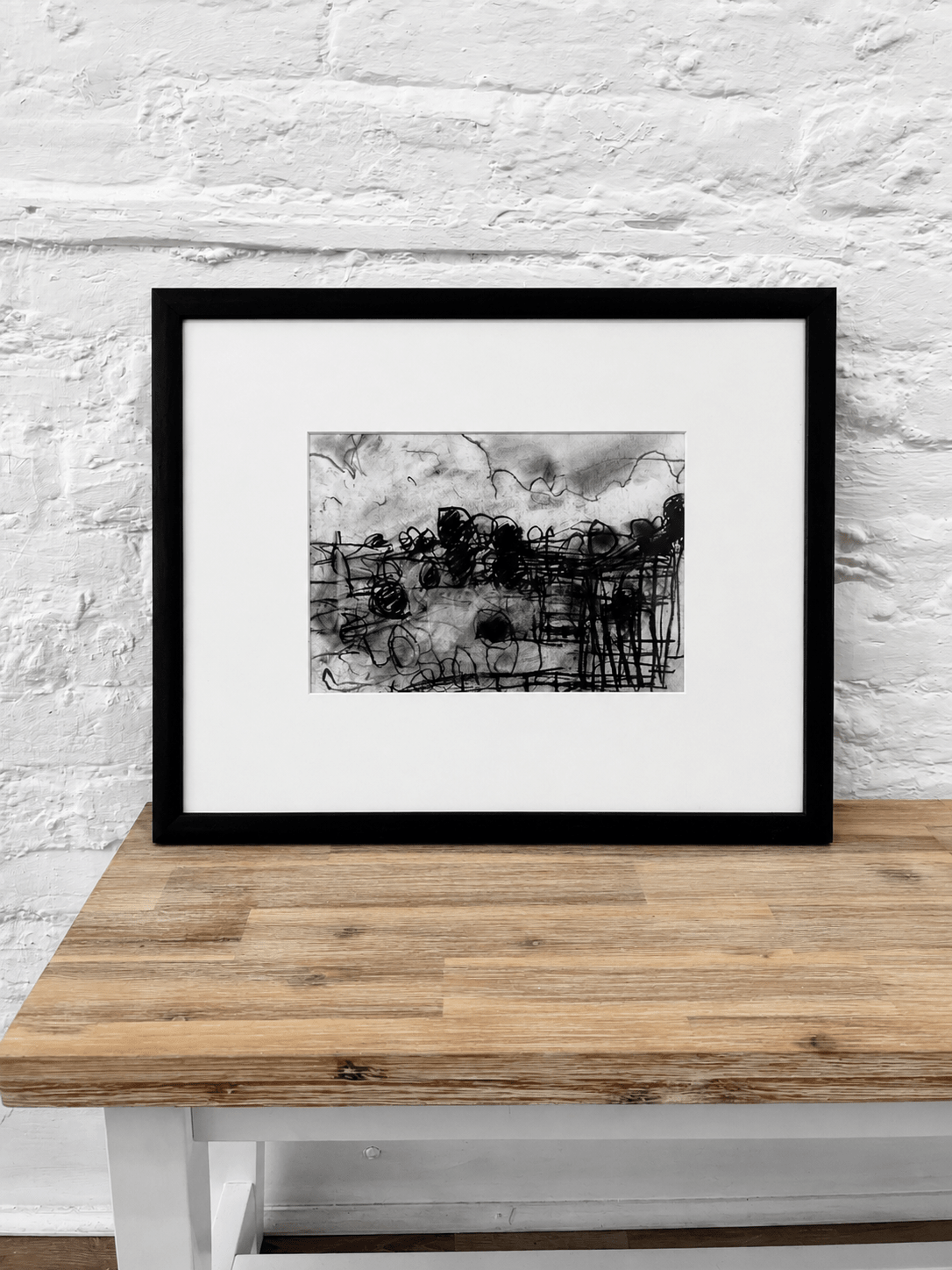 Landscape Drawing, May-Miles Heseltine-Beside The Wave
