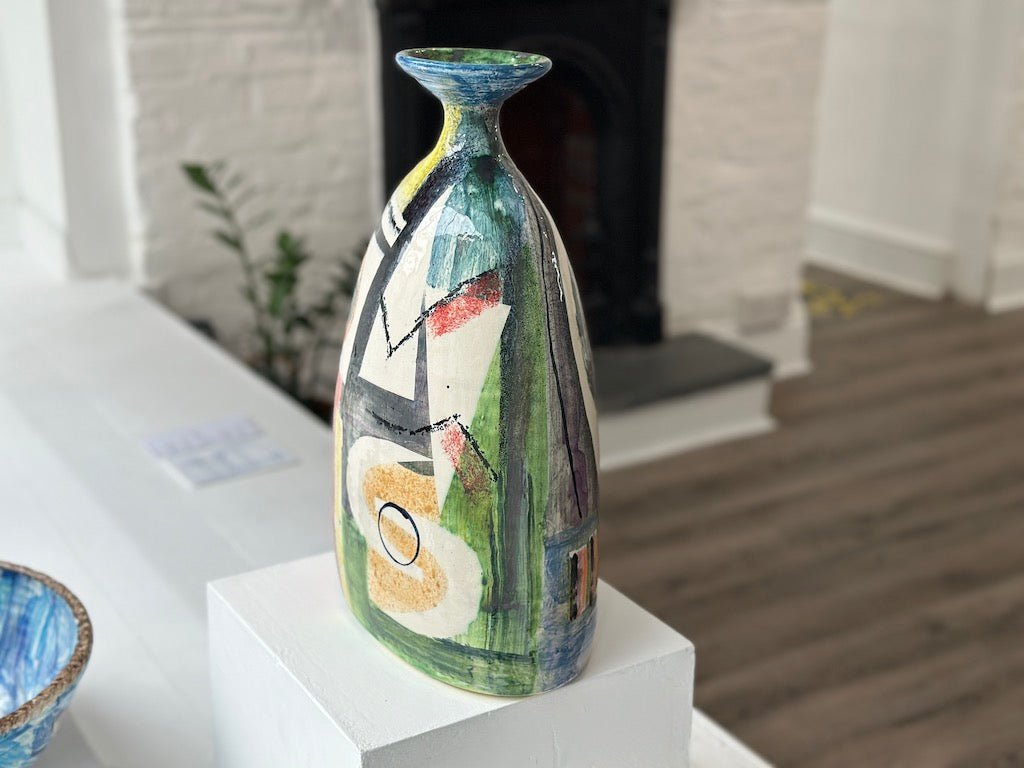 Large Abstract Vase - Paul Jackson - Beside The Wave