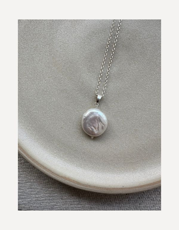 Large Coin Necklace - Cat Birch - Beside The Wave