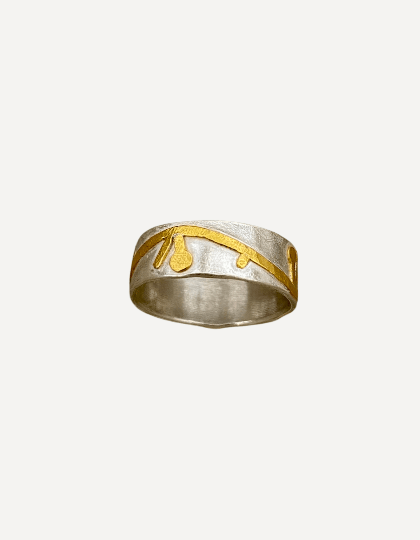 Lichen Wedding Ring - Lucy Spink - Beside The Wave