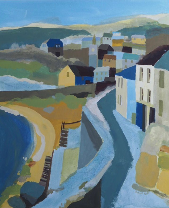 Looking West over the Beach - Richard Tuff - Beside The Wave