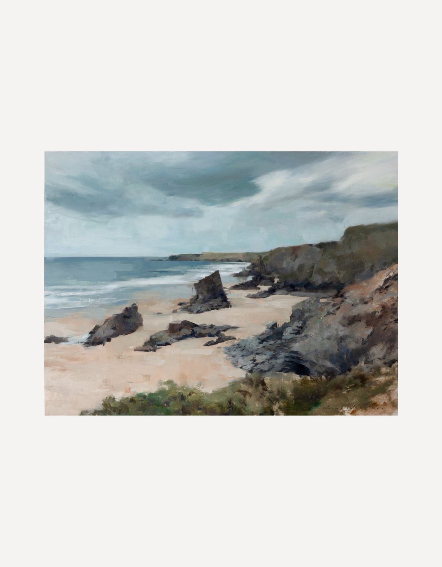 Low Atmosphere at Bedruthan - Jon Doran - Beside The Wave