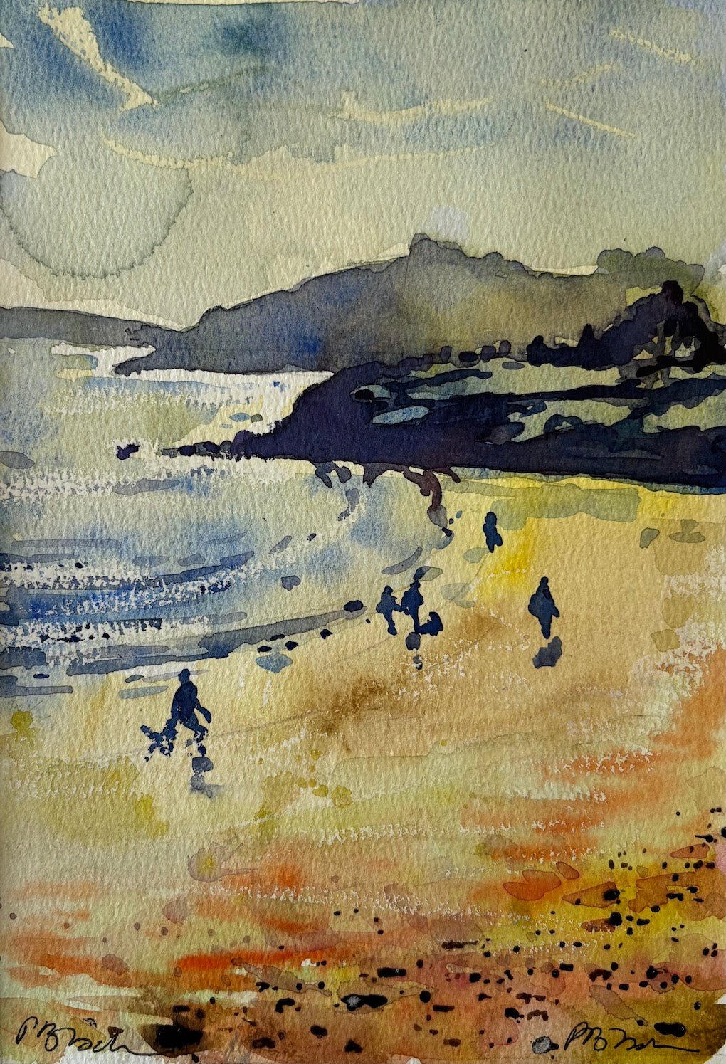 Maenporth Evening - Peter Blodau - Beside The Wave