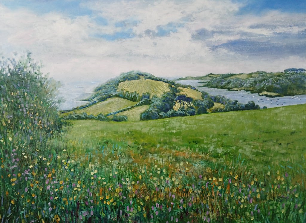 Meadow and Headland - Sarah Wimperis - Beside The Wave