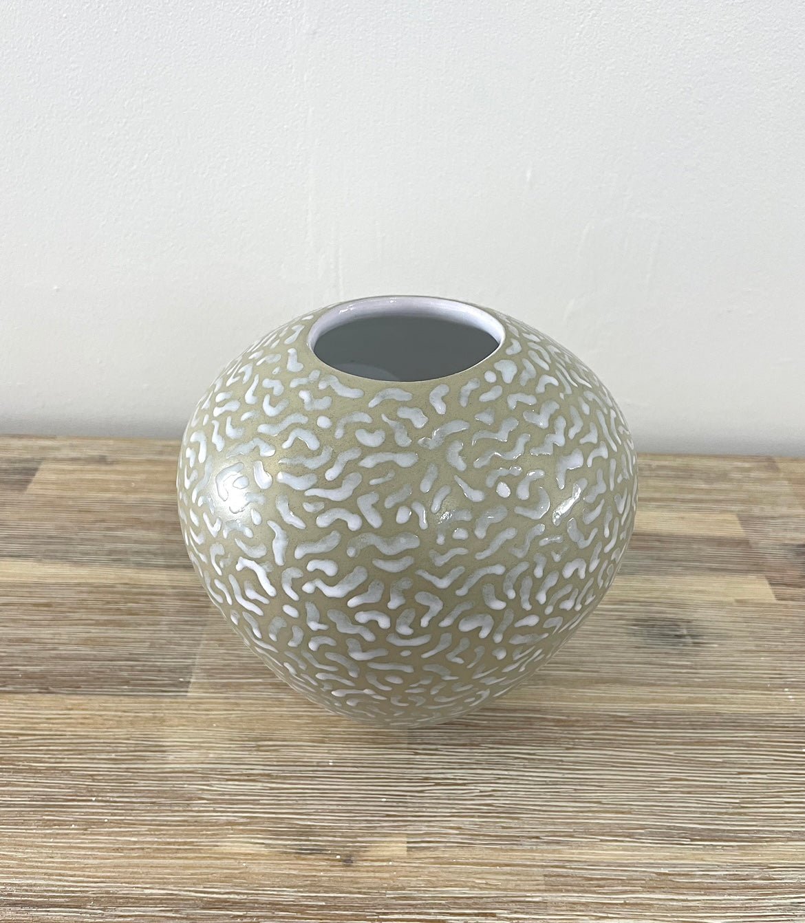 Medium Green Glaze Pot - Annie Hellyer - Beside The Wave