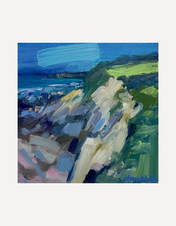 RESERVED Deep blue sky, Church Cove