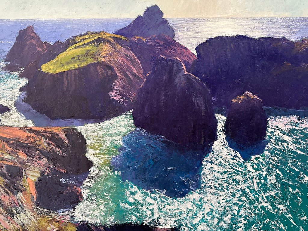 On the Edge Kynance - Mike Hindle - Beside The Wave
