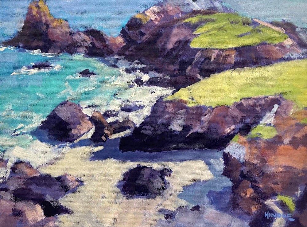 Over the Rocks, Kynance - Mike Hindle - Beside The Wave