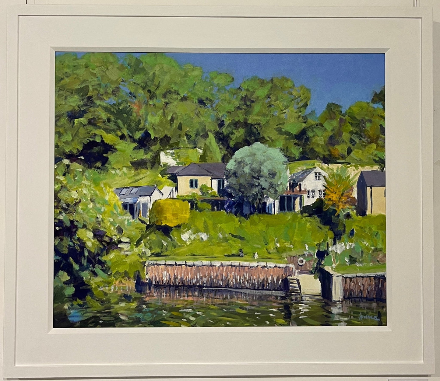 Over the water, Helford - Mike Hindle - Beside The Wave