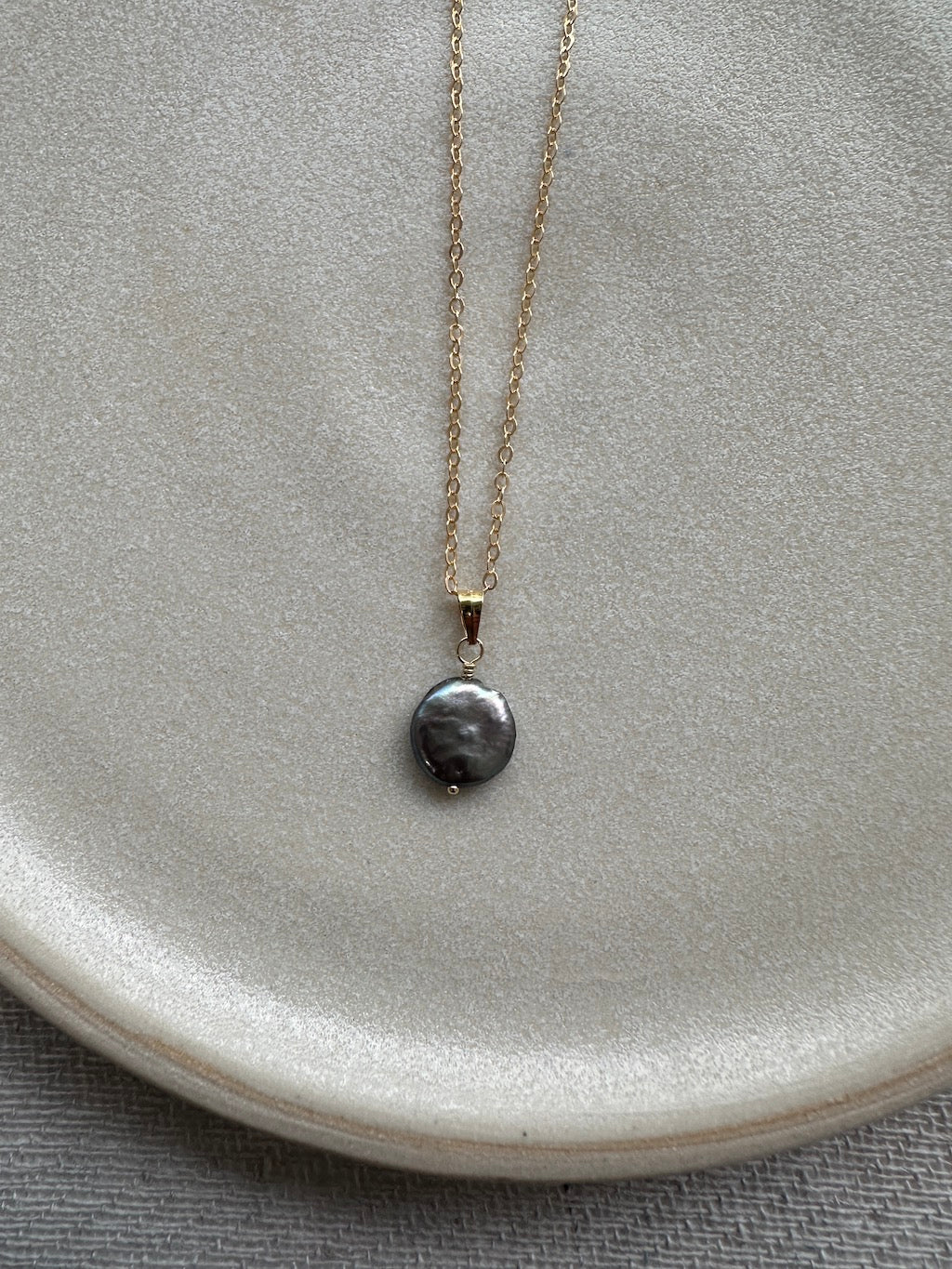 Peacock Coin Necklace - Cat Birch - Beside The Wave