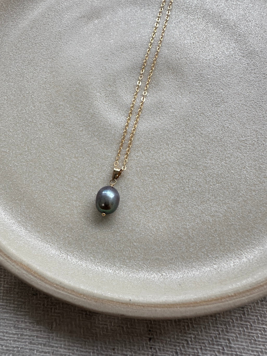 Peacock Rice Necklace - Cat Birch - Beside The Wave