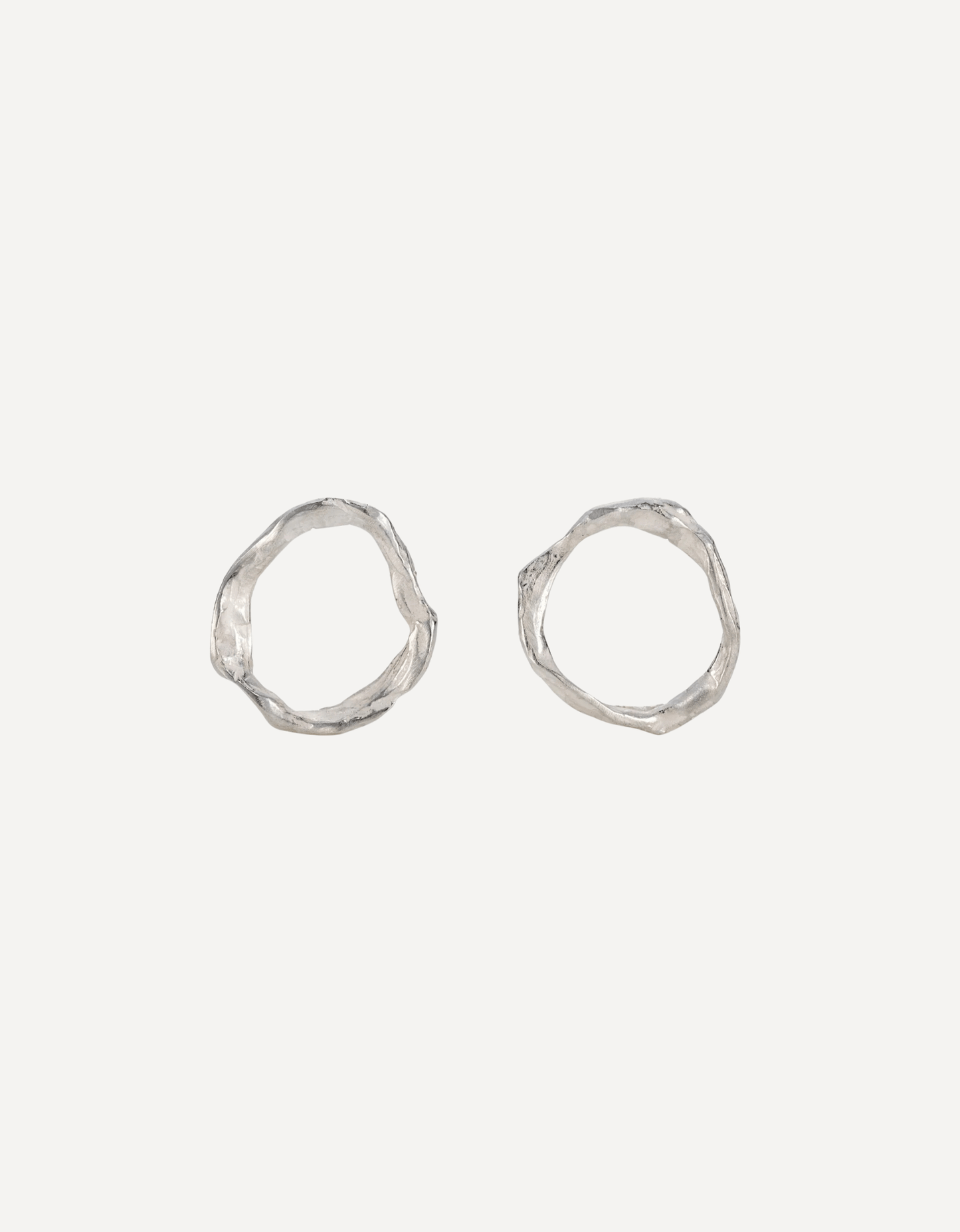 Pebble circle studs - Emily Nixon - Beside The Wave