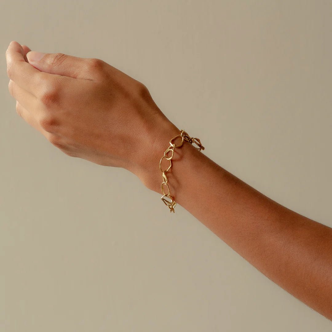 Pebble Drawing Bracelet Silver - Emily Nixon - Beside The Wave