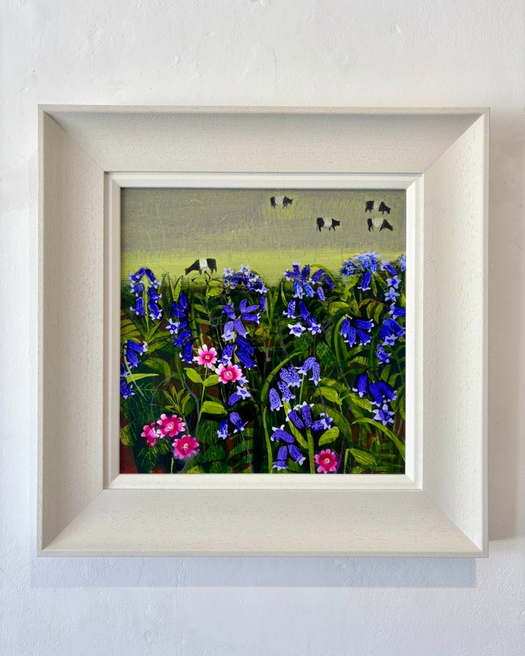 Penwith Cows, Bluebells and Campions-Emma Dunbar-Beside The Wave