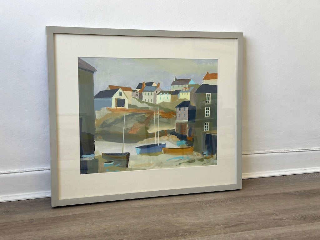 Port Isaac, Past the Fish Cellars - Richard Tuff - Beside The Wave