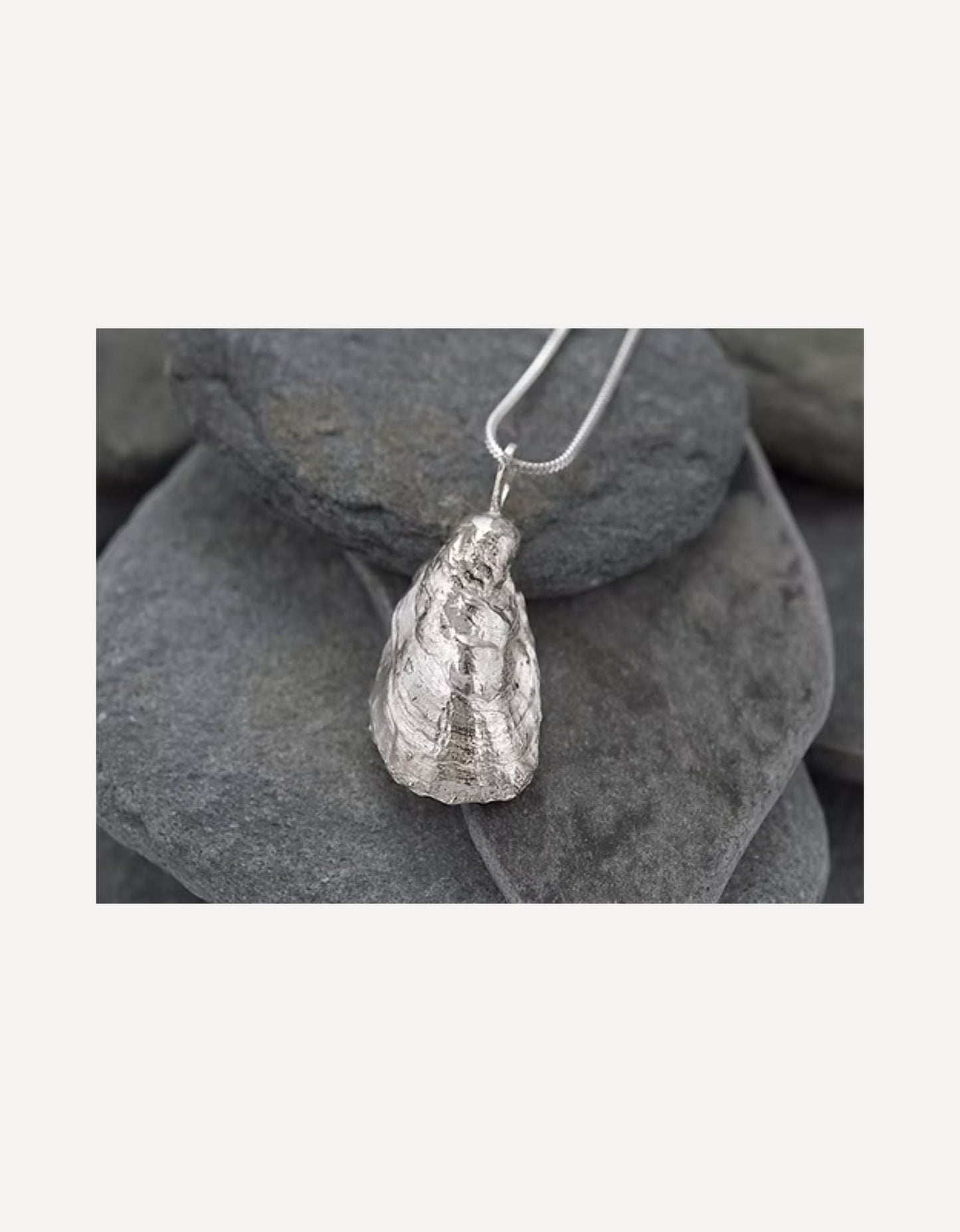 Porthilly Oyster Pendant - Emily Nott - Bower - Beside The Wave