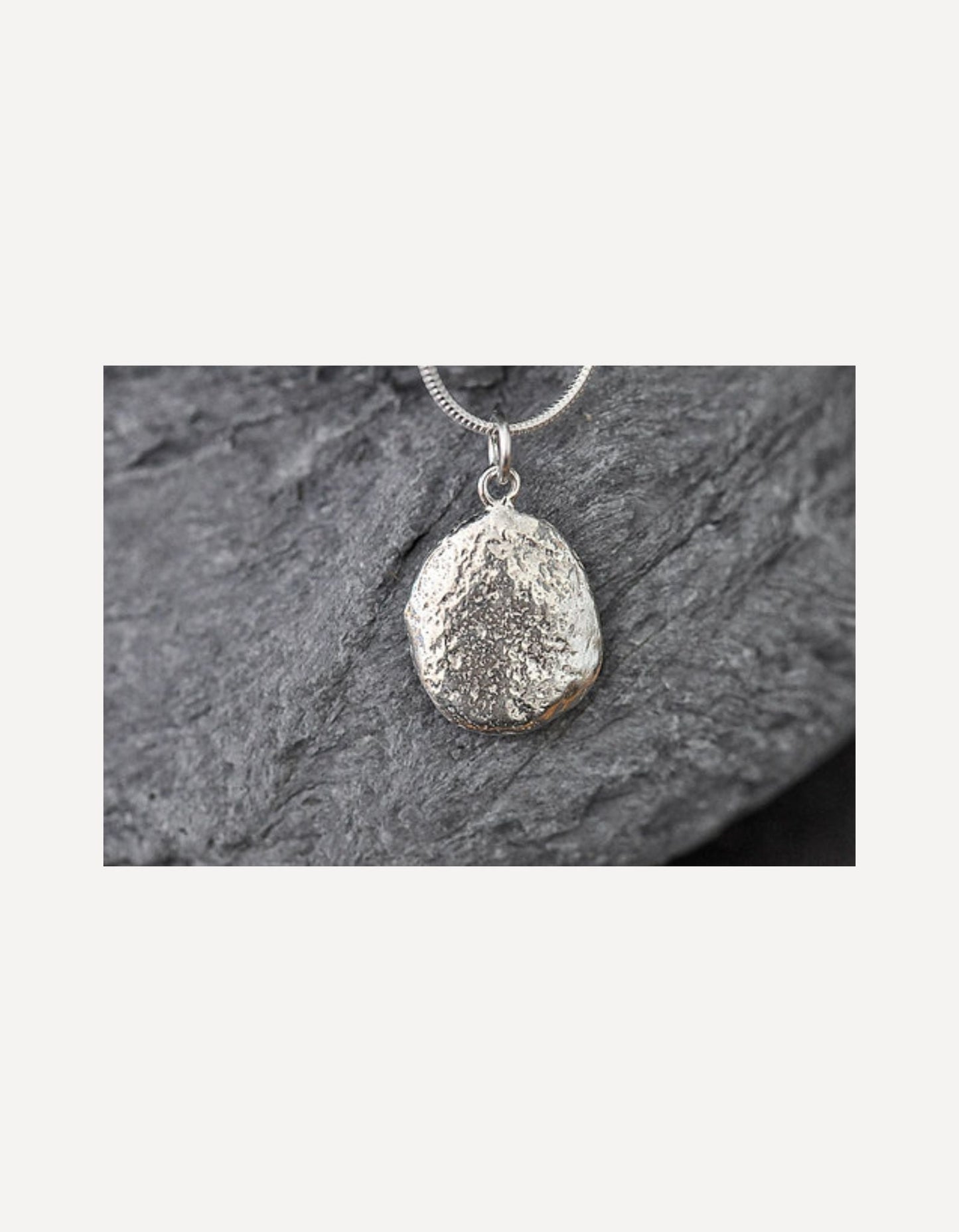 Porthilly Pebble Charm - Emily Nott - Bower - Beside The Wave
