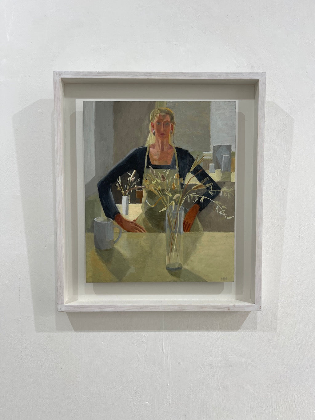 Portrait with Grasses - Mary Mabbutt - Beside The Wave